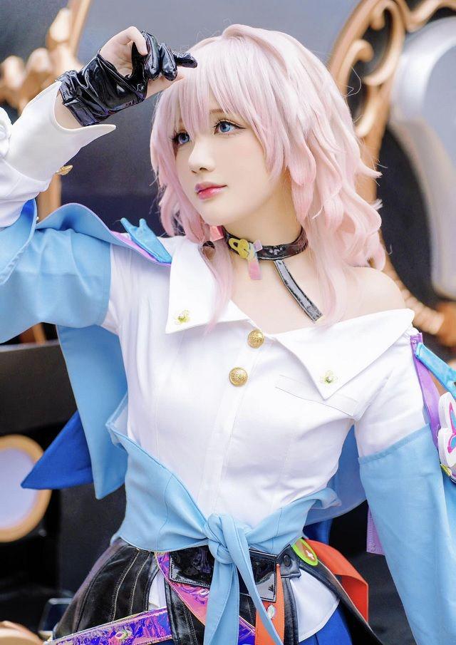 图片[5]-“陈秋芳3月7日Cosplay扮相萌化粉丝心，可爱度爆表！”-清美唯艺