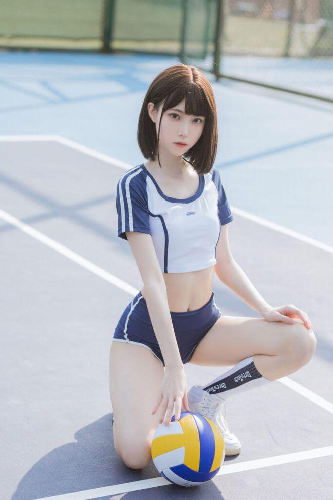 图片[3]-夏季运动服映衬许岚LAN的诱人风采-清美唯艺
