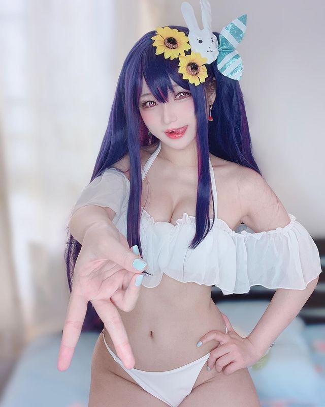 图片[3]-“漫画《我推的孩子》中星野爱的两种超萌cosplay演绎”-清美唯艺