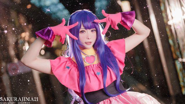 星野爱化身樱岛，带来绝美角色扮演摄影精选集-清美唯艺