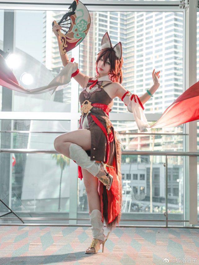 图片[3]-“星河传奇中，闪耀的狐族少女停云cos”-清美唯艺
