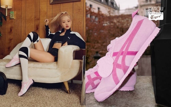 2024年必备粉色球鞋推荐：Rosé同款PUMA赛车鞋显腿瘦，asics特别适合脚宽人士-清美唯艺
