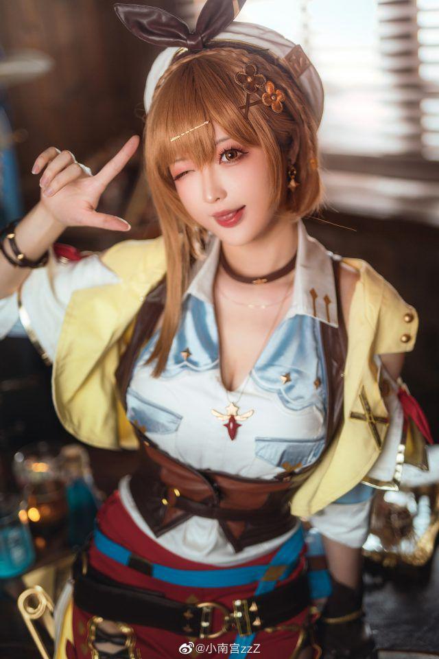 图片[6]-小南宫zzZ化身《莱莎的炼金工房》中的可爱性感女神莱莎-清美唯艺