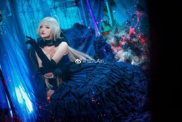 幻想女神：Airi变身贞德，绝美角色扮演摄影大全-清美唯艺