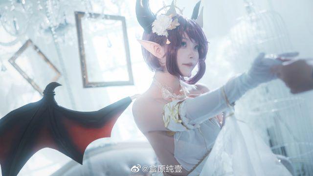 图片[2]-盒原纯壹cos《碧蓝幻想》古蕾娅，展现龙姬的无与伦比魅力-清美唯艺