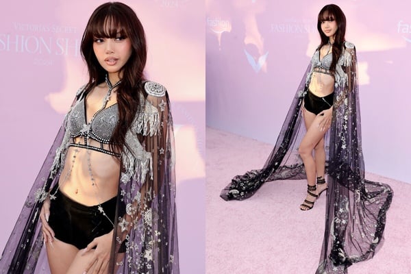 2024维密大秀：LISA骑重机震撼开场，Tyla翅膀献唱，Bella Hadid神秘亮相！-清美唯艺