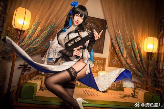 “旗袍风华：少女前线95式角色Cosplay摄影精选”-清美唯艺