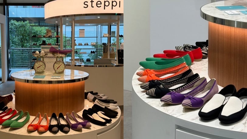 畅享万步出国行！Steppi日系针织鞋时尚百搭、轻松舒适，全新快闪店限时发售-清美唯艺