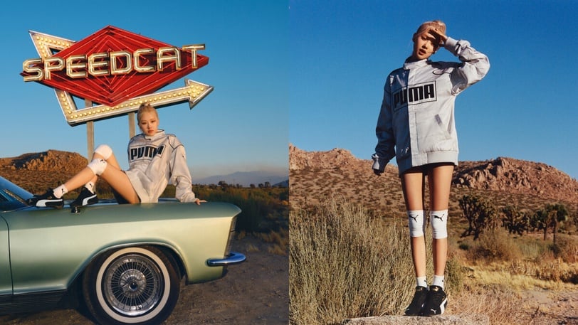 Racecore风靡升级！时尚KOL引领年度热鞋Puma Speedcat搭配秘籍，Rosé同款必入手！-清美唯艺