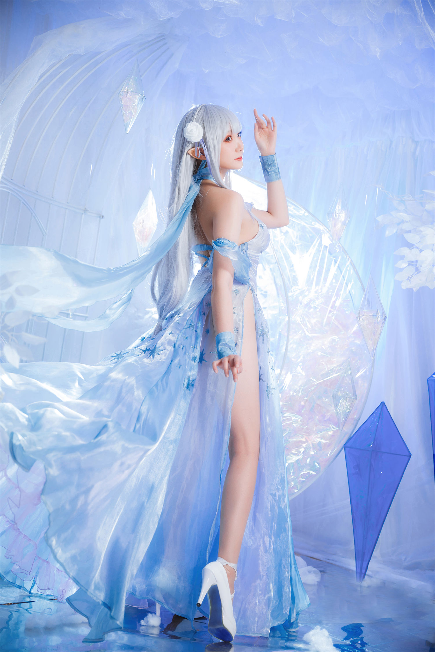 图片[2]-探索瓜希酱的水晶礼服：如何参与她的dsr最高竞标？-清美唯艺