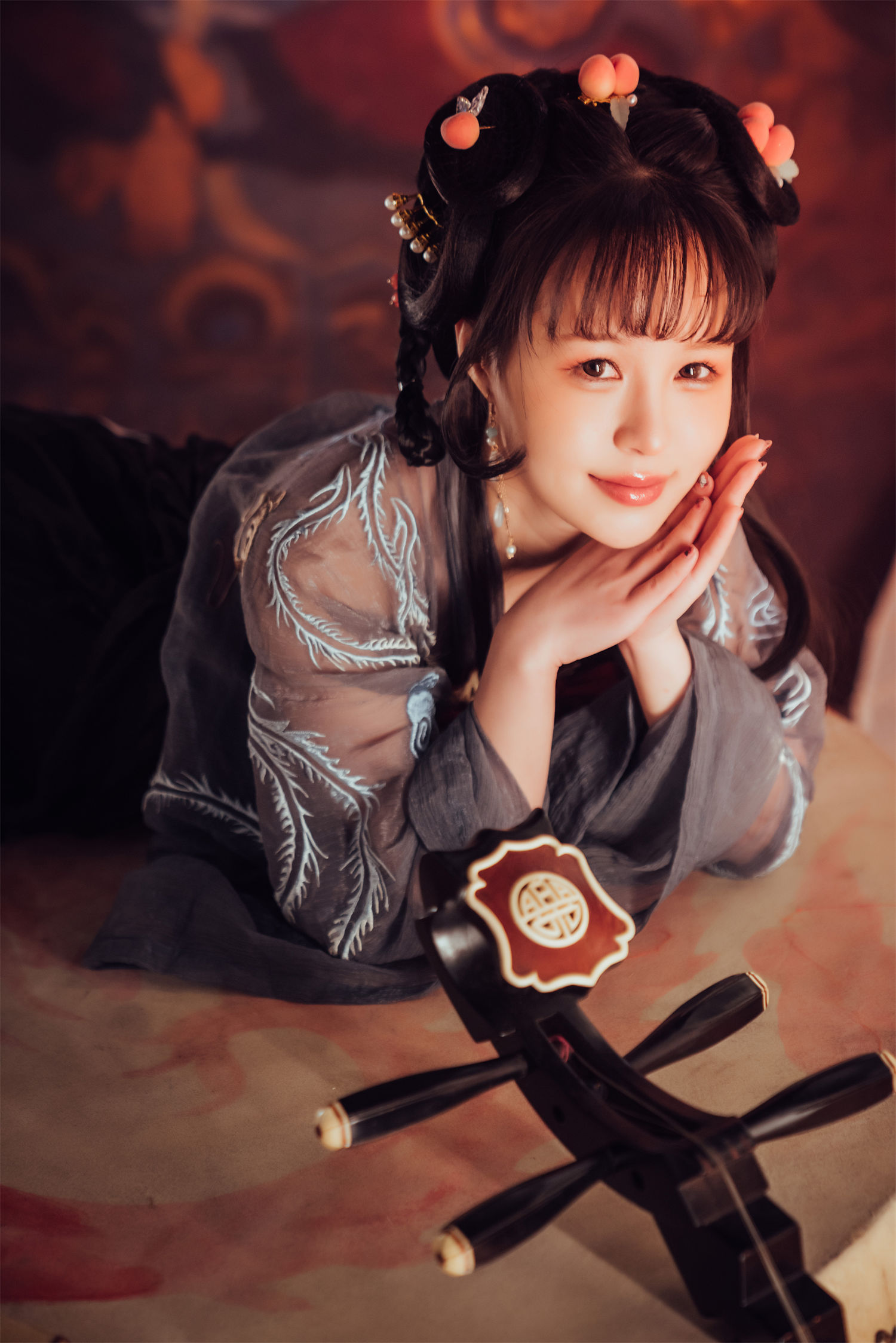 图片[5]-晕崽Zz小琵琶精的神秘面纱：水墨画拟人嘉年华的独特魅力-清美唯艺