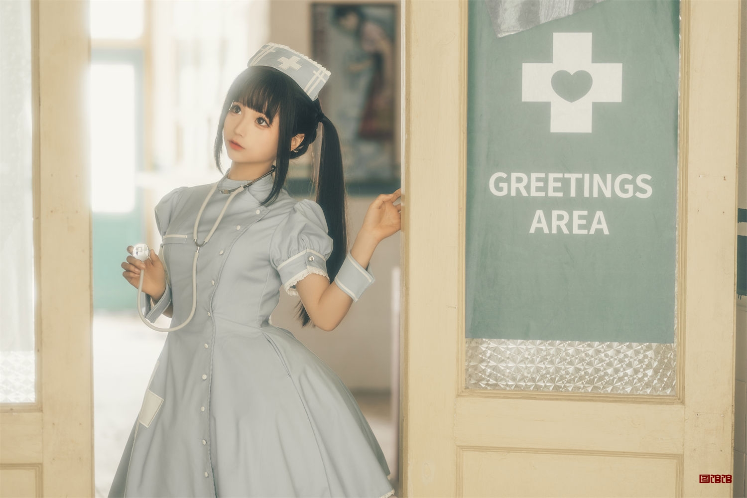 在哪里可以欣赏到可爱小护士Cosplay的蠢沫沫图集？-清美唯艺