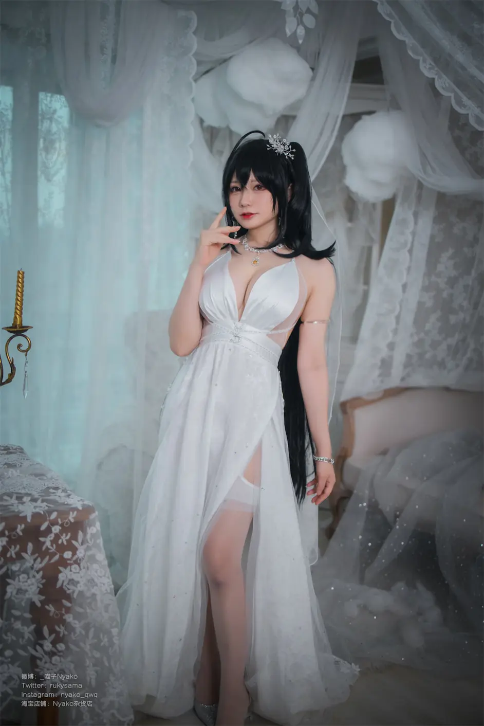 喵界盛宴：Nyako喵子62套绝美cosplay大赏，绅士挚爱的微胖女神风采！