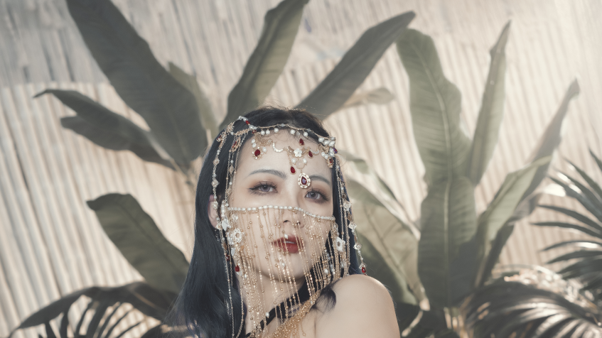 光影心韵：珟_珏Dita的九幕摄魂瞬间