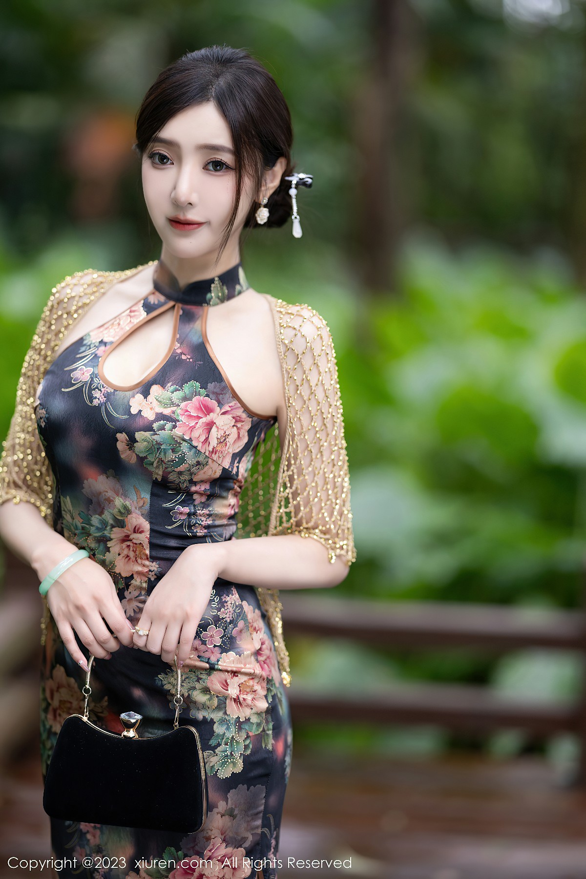 韵味绽放！王馨瑶yanni 安吉风情旗袍秀，81张美图惊艳来袭！