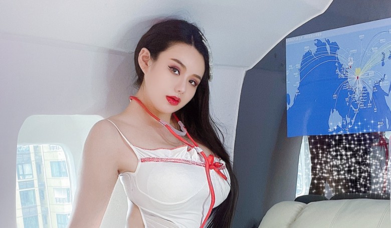 蜜桃米米：甜心萌态37辑，网红女孩的视觉盛宴-清美唯艺