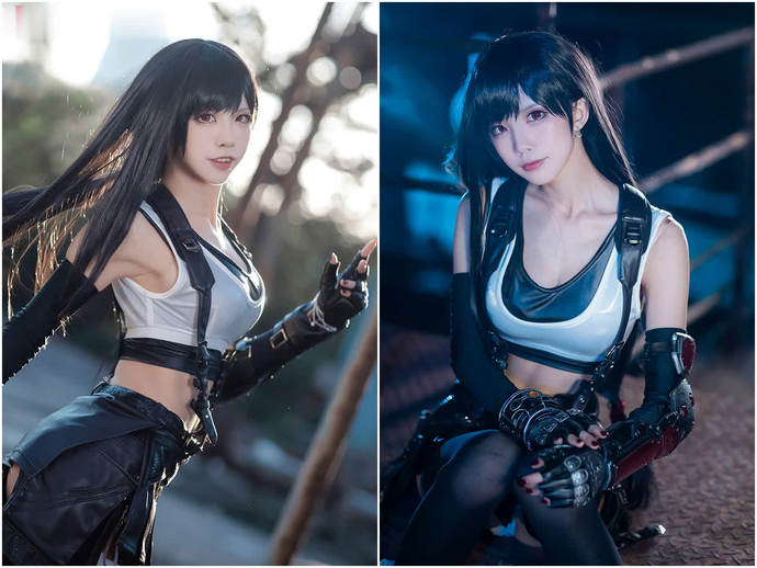 水淼Aqua的精细COSPLAY