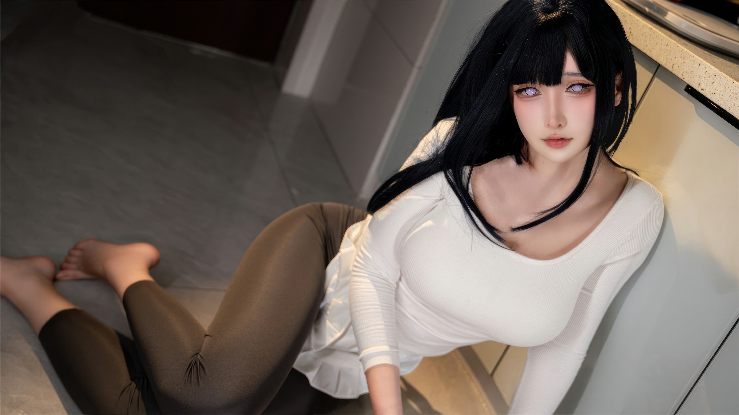 萌身高158cm！二次元女神樱梨梨Eriri甜心17期美图大赏-清美唯艺