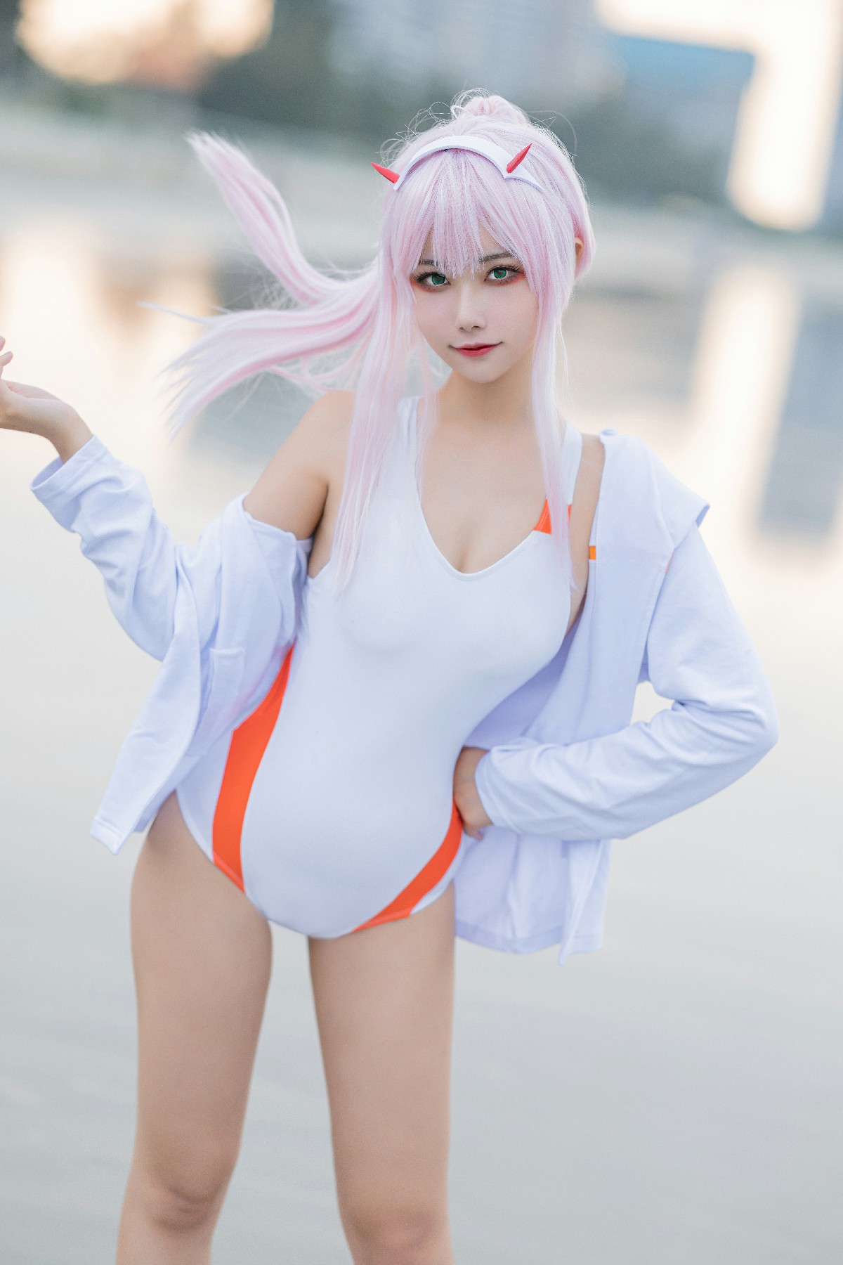 激情绽放！Momoko葵葵三重魅力：兔女郎+花嫁泳装，燃情视觉盛宴【61P】