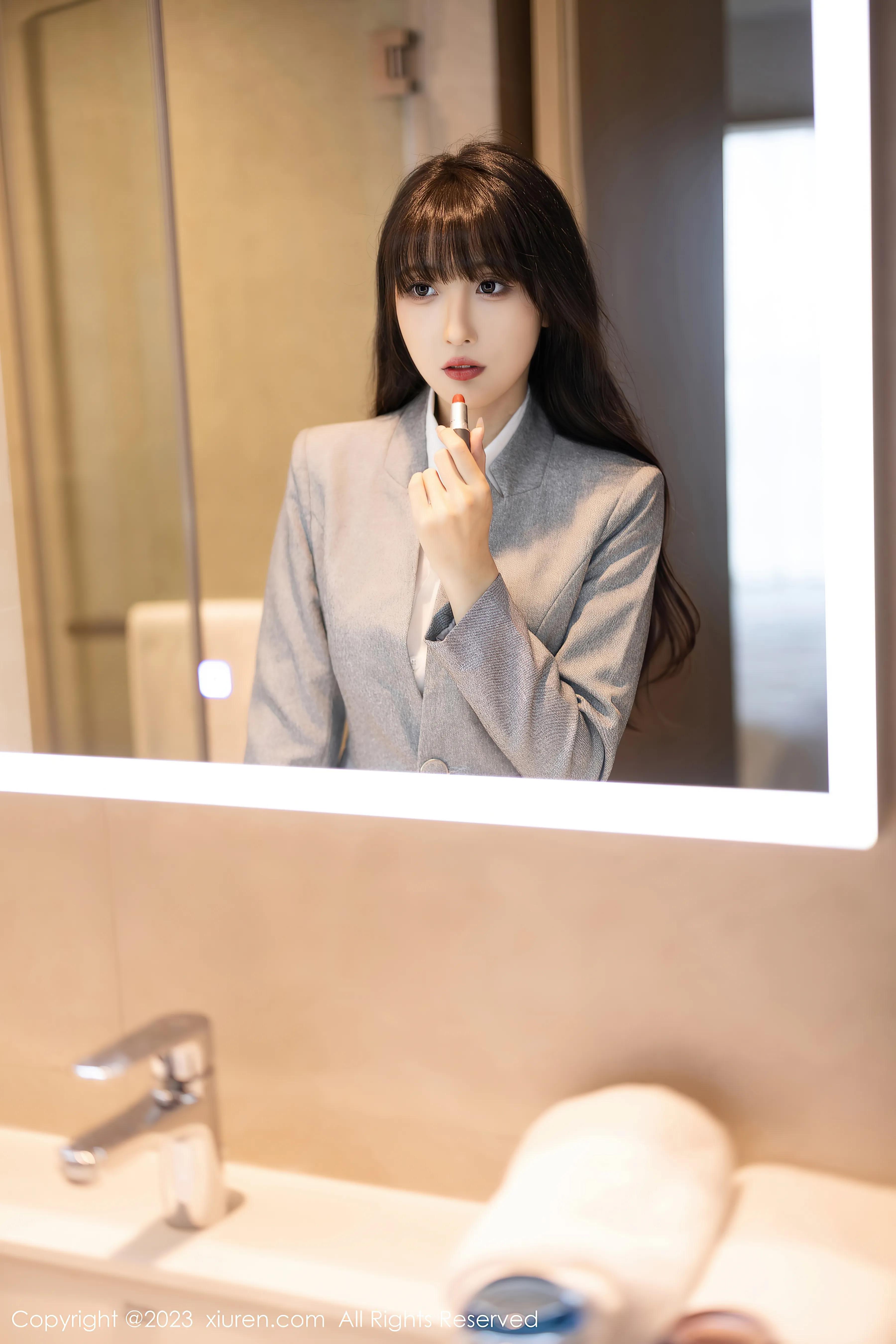 星阑闪耀！林星阑No.7422灰制服惊艳登场-清美唯艺