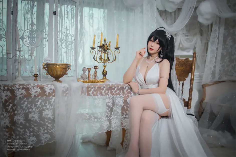 喵界盛宴：Nyako喵子62套绝美cosplay大赏，绅士挚爱的微胖女神风采！