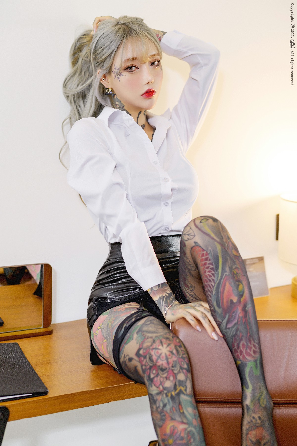 魅影绘心：韩国纹身女神白松彬YoKo_tattoo15期绝美图鉴