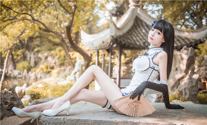图片[2]-探索我的李瓶儿旗袍：完整的cosplay图片哪里能找到？-清美唯艺