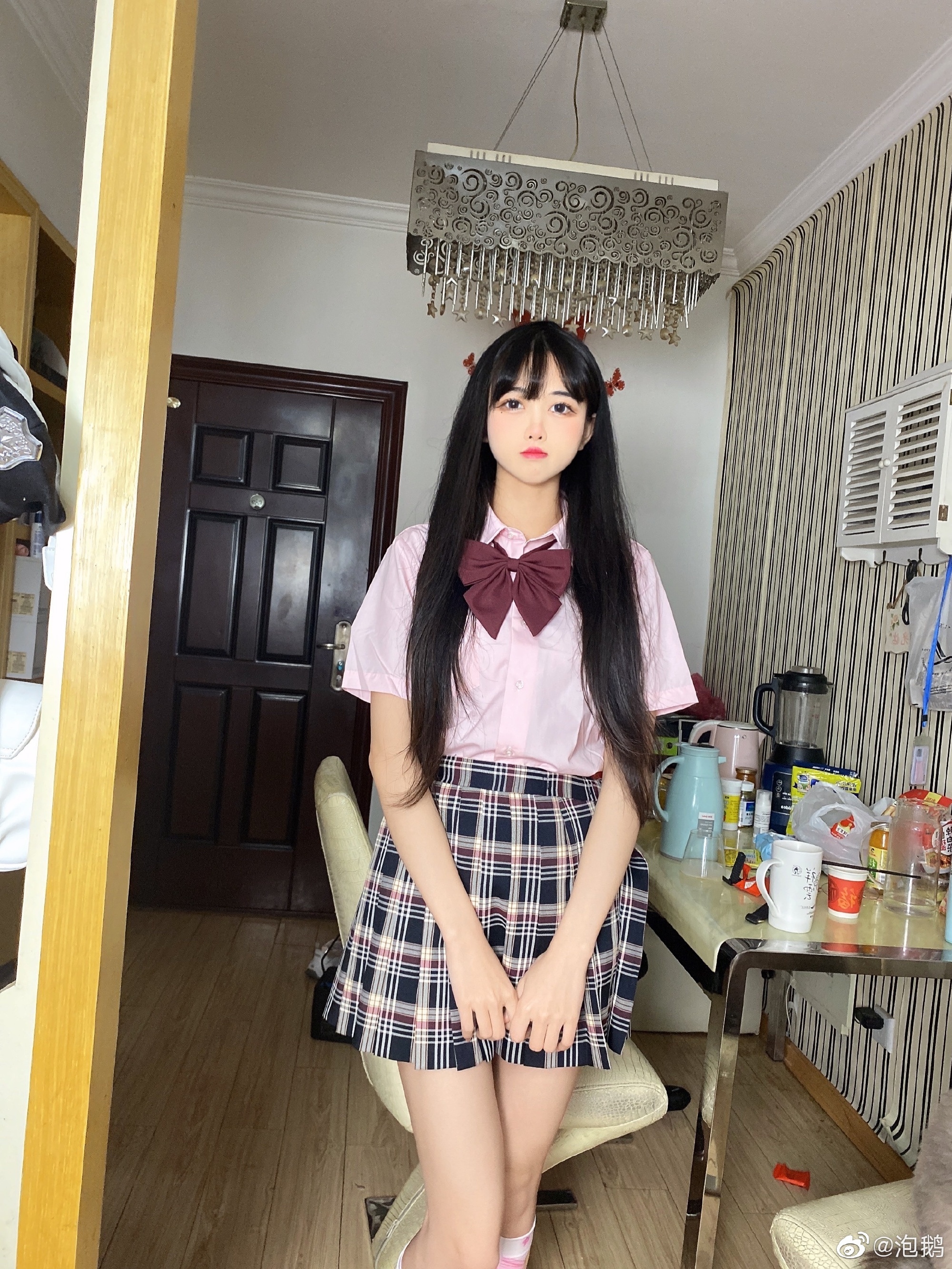 图片[11]-如何欣赏泡鹅应援图中那位令人惊艳的美少女？-清美唯艺