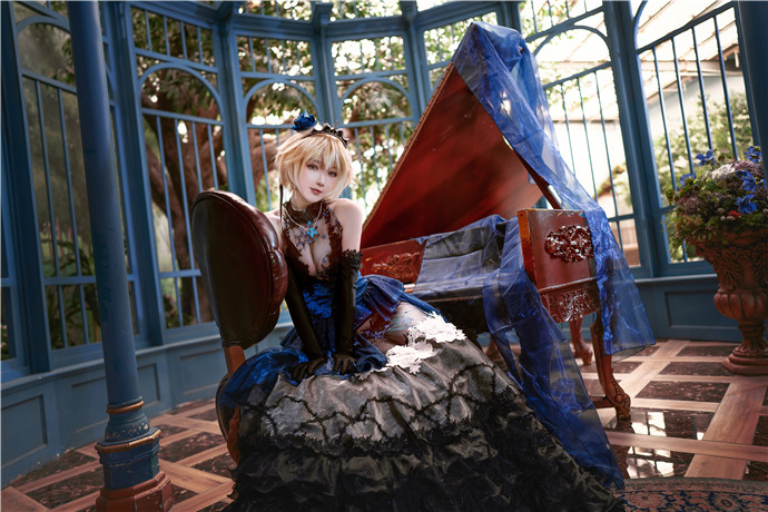 图片[2]-阿包的兔娘Cosplay版Fate贞德婚纱摄影，值得欣赏吗？-清美唯艺