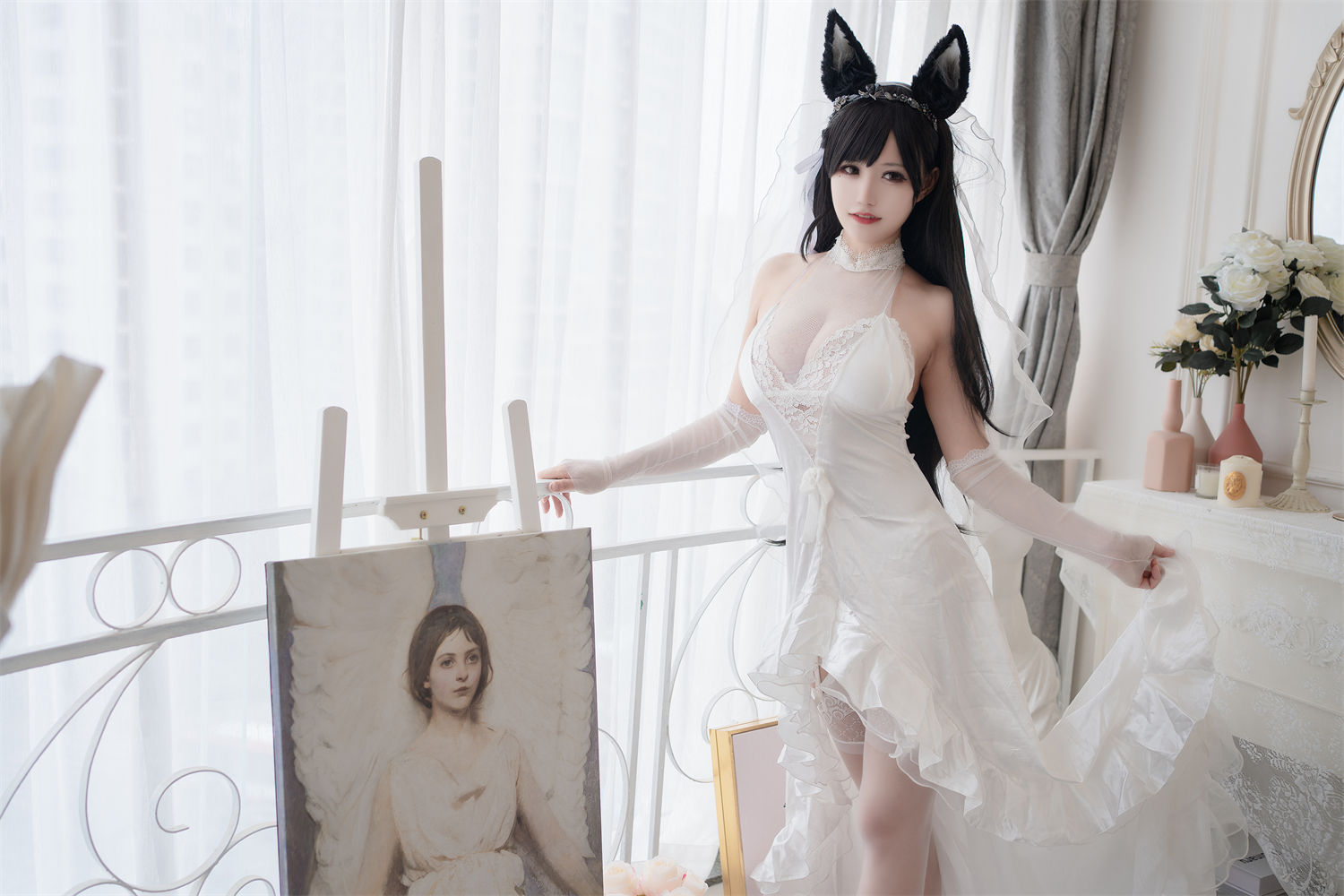 图片[4]-探索小仓千代的B站直播作品与爱宕婚纱美图欣赏-清美唯艺