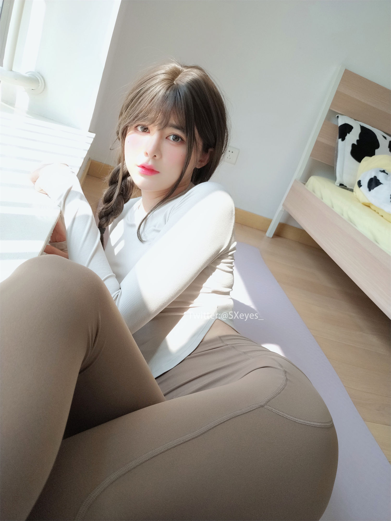 图片[6]-探索酱大魔王的瑜伽美图：知性风格美少女魅力无限！-清美唯艺