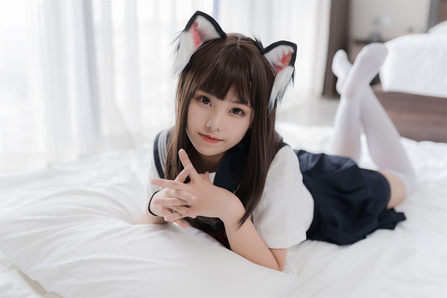 图片[5]-探索蜜汁猫裘与猫耳JK风格的图包推荐！-清美唯艺