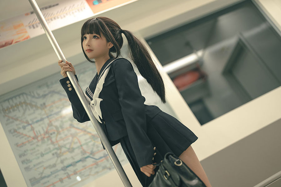 哪里可以观看蠢沫沫的地铁任务Cosplay照片？快来获取全集吧！-清美唯艺