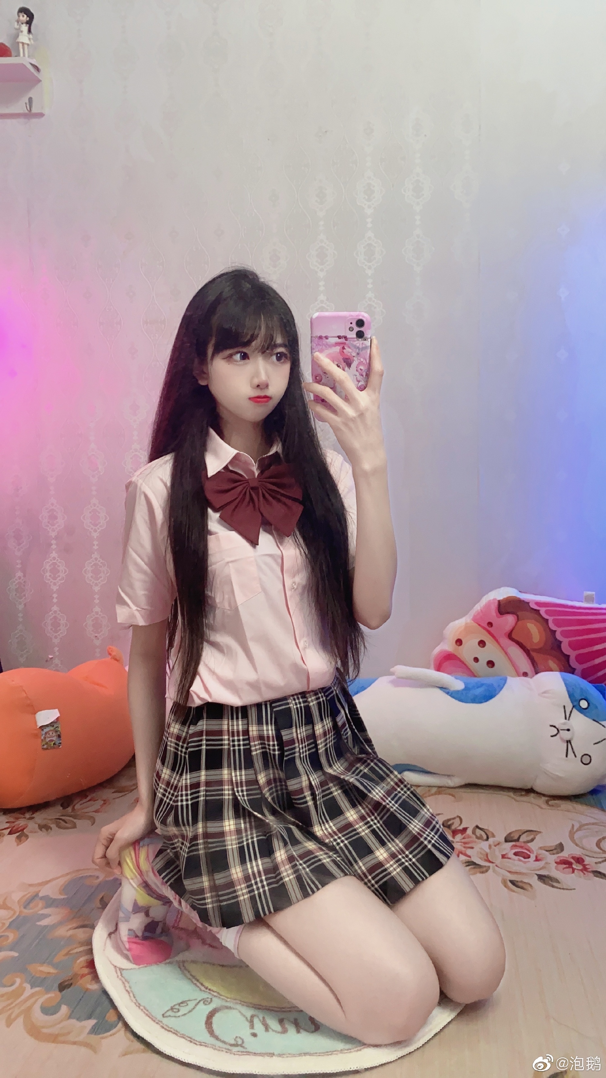 图片[15]-如何欣赏泡鹅应援图中那位令人惊艳的美少女？-清美唯艺