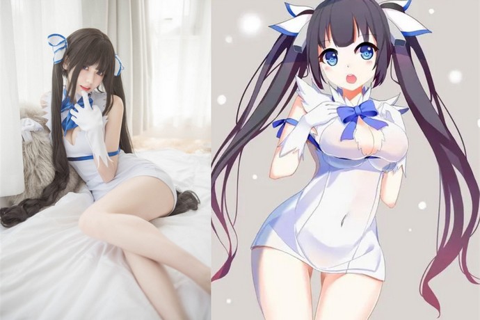 动漫女神们的COS对决：赫斯缇亚主角魅力几何？-清美唯艺