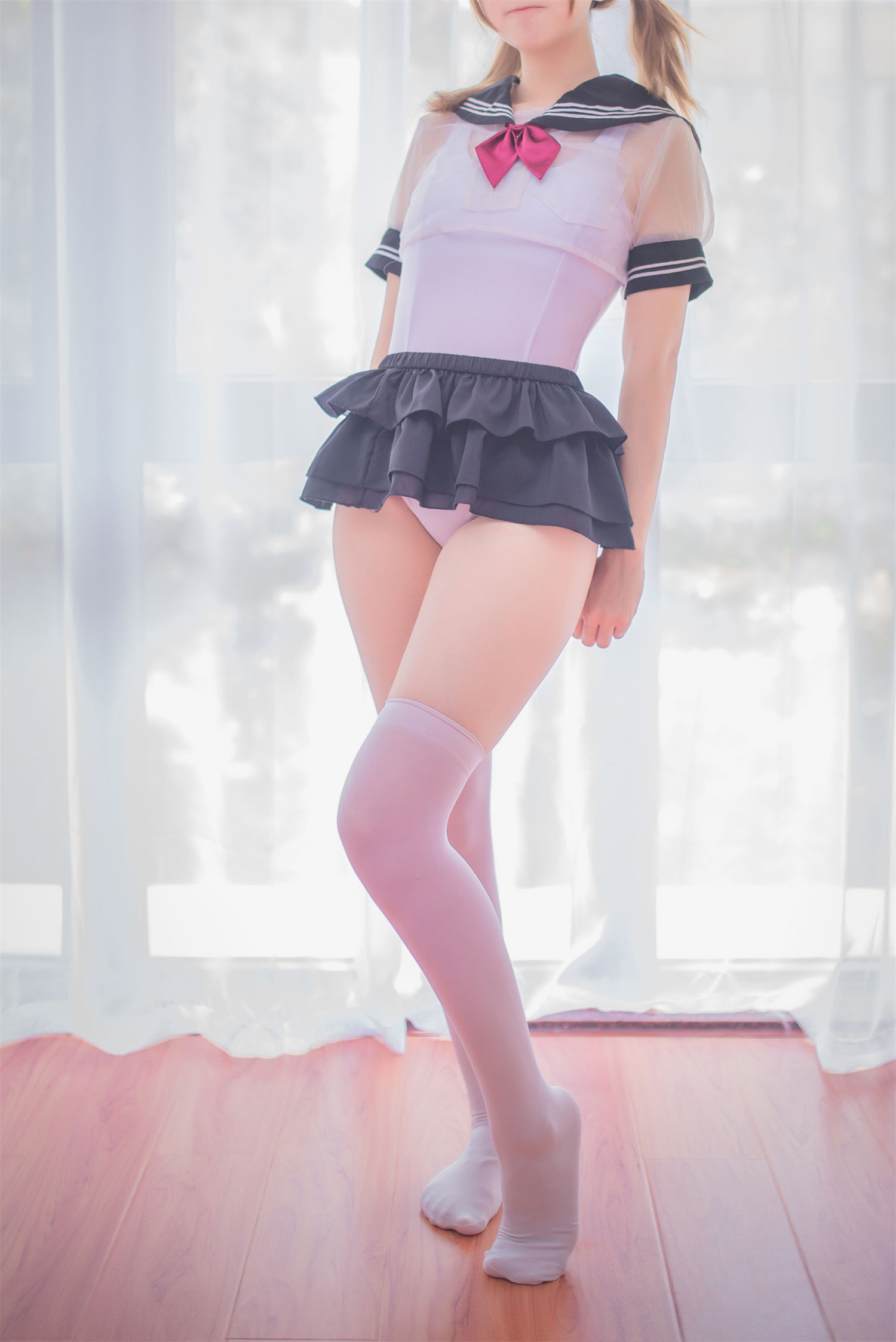 图片[3]-白金Saki：萌系风潮的开创者，她的水手服有何特别之处？-清美唯艺