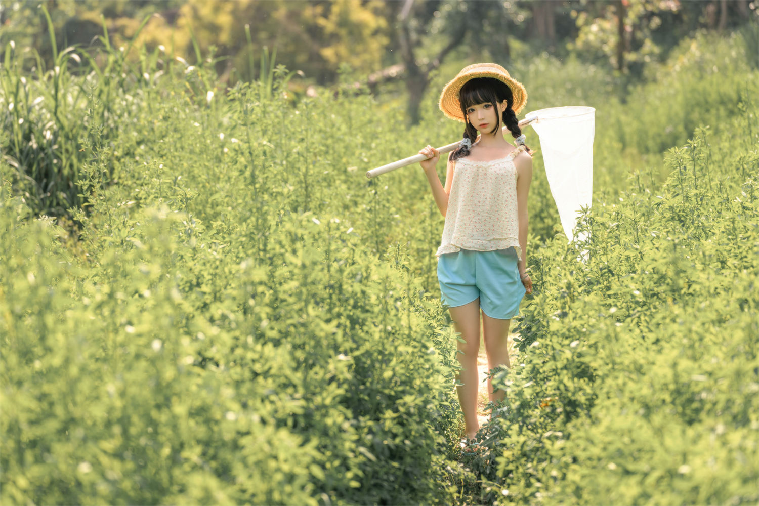 田园少女蠢沫沫的生活秘境与独特魅力-清美唯艺
