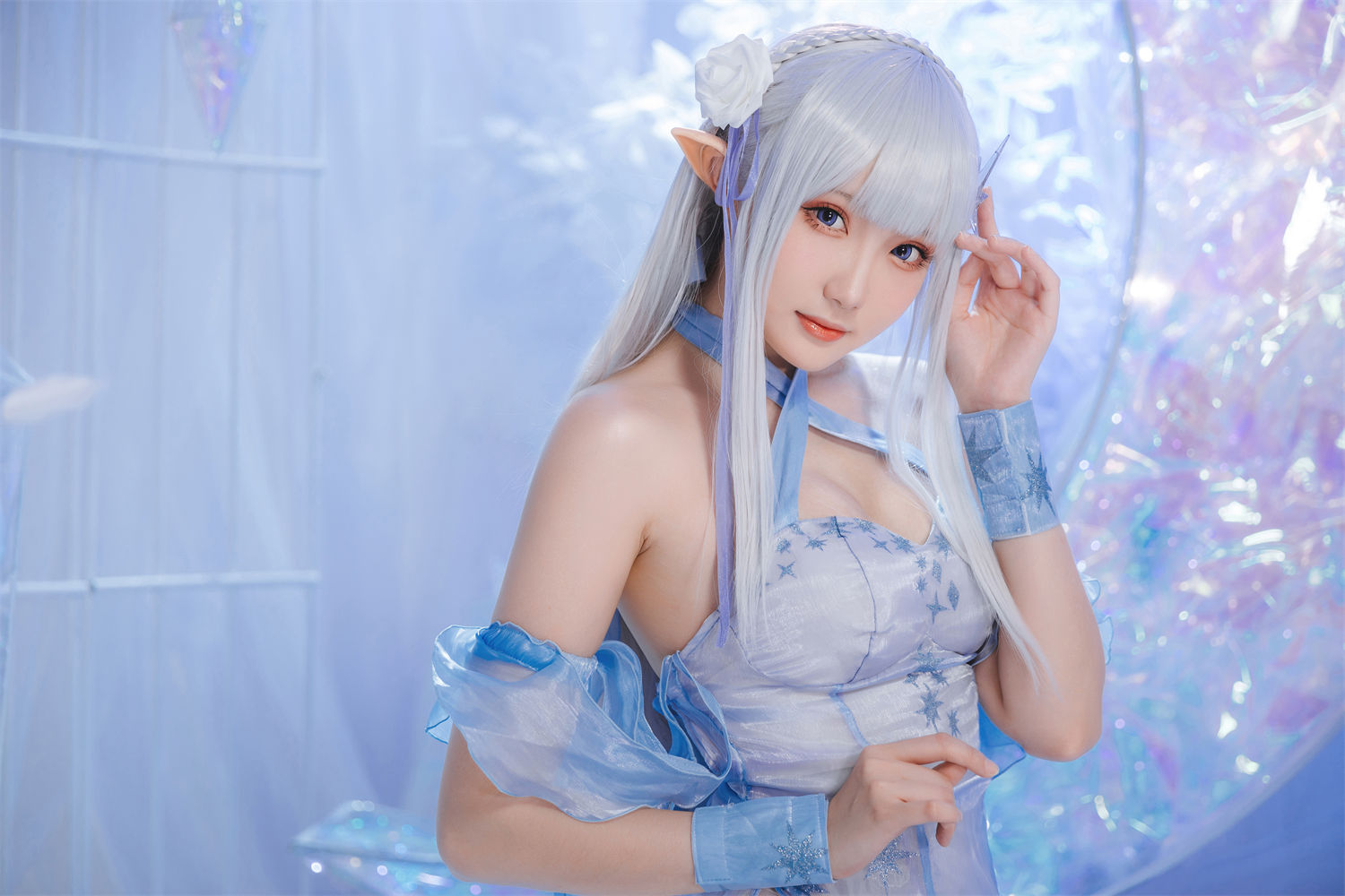 图片[3]-探索瓜希酱的水晶礼服：如何参与她的dsr最高竞标？-清美唯艺