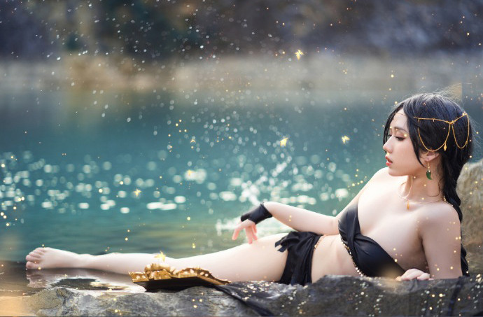 图片[2]-镜酱化身鬼刀风铃公主，动漫博主精彩cosplay展示-清美唯艺