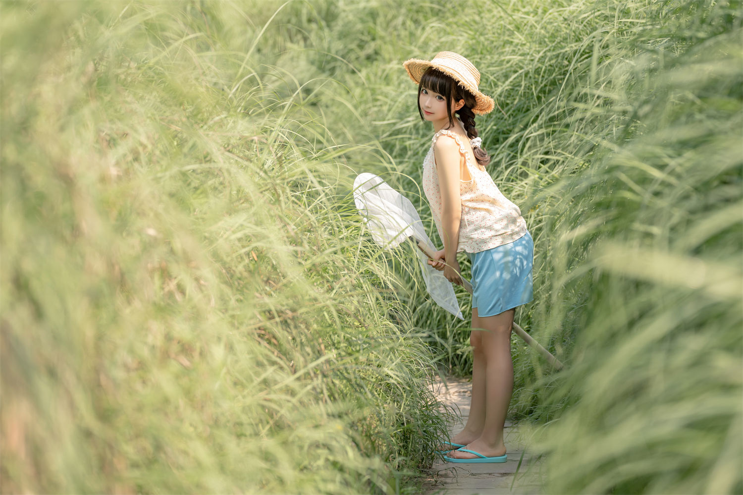 图片[3]-田园少女蠢沫沫的生活秘境与独特魅力-清美唯艺