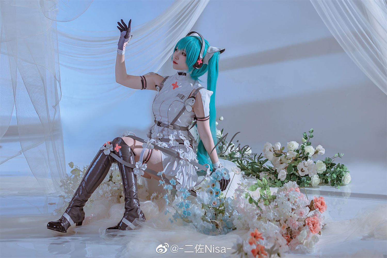 初音未来COS春风再现，Nisa重现玉藻前虚拟歌姬何时归来？-清美唯艺