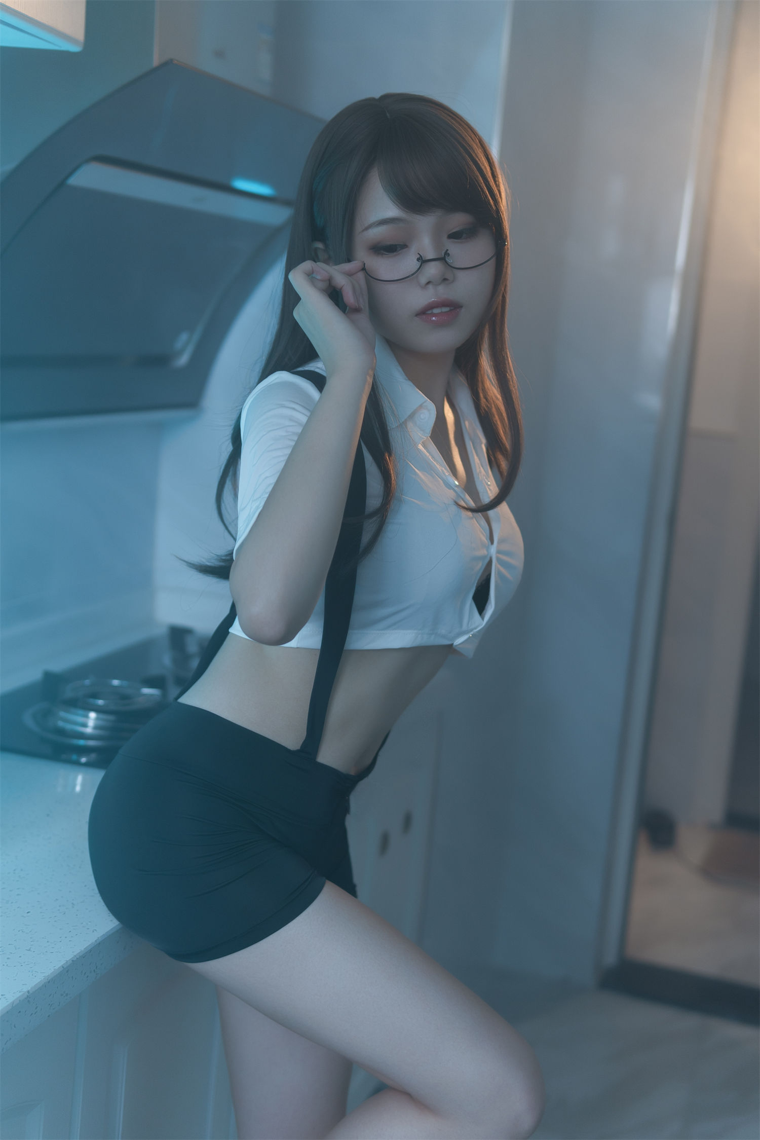 图片[3]-七月喵子为何在圣诞节来迟？眼镜娘1号如何欢庆节日？-清美唯艺