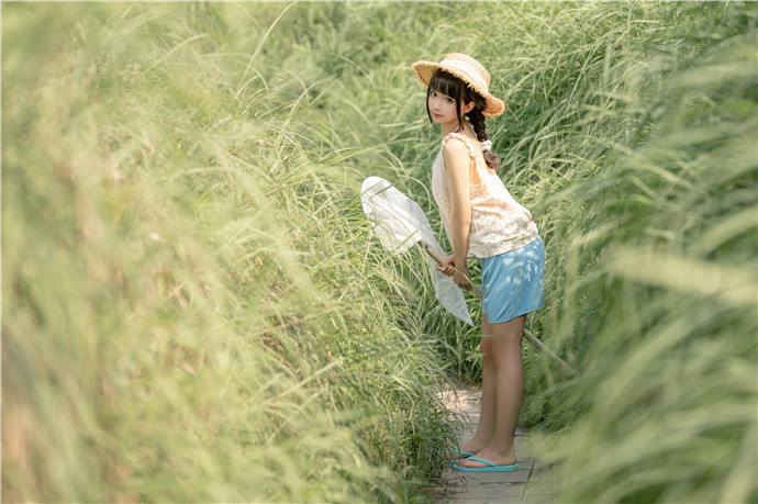 图片[2]-探寻田园风情：蠢沫沫乡下妹妹的美图预览与获取途径-清美唯艺