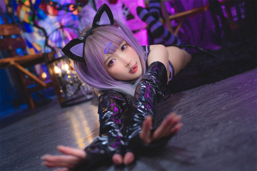 阿包兔娘的迷人COS写真集-清美唯艺