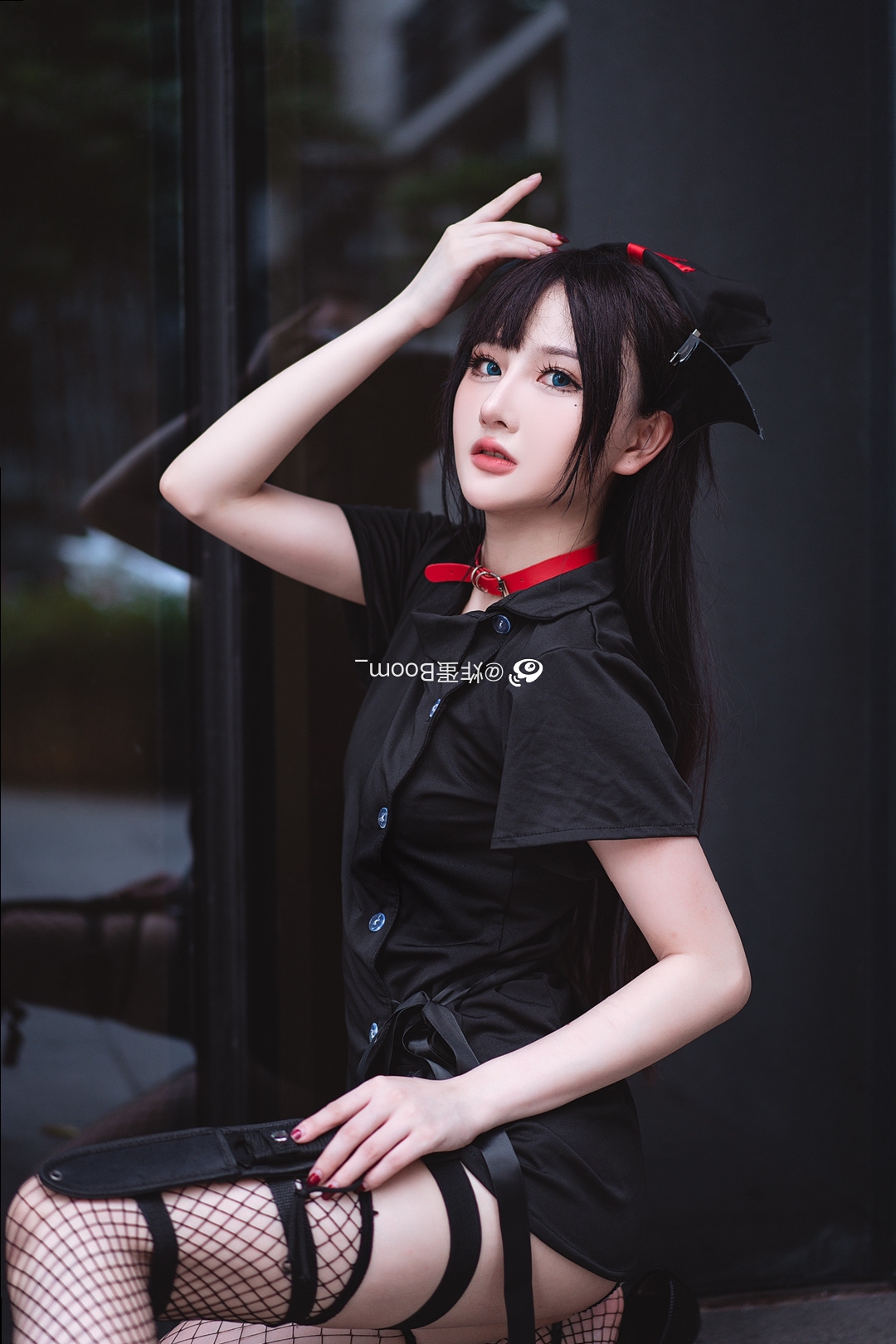 图片[2]-乖巧与霸气并存：揭秘微博炸蛋boomboom女王的独特魅力-清美唯艺