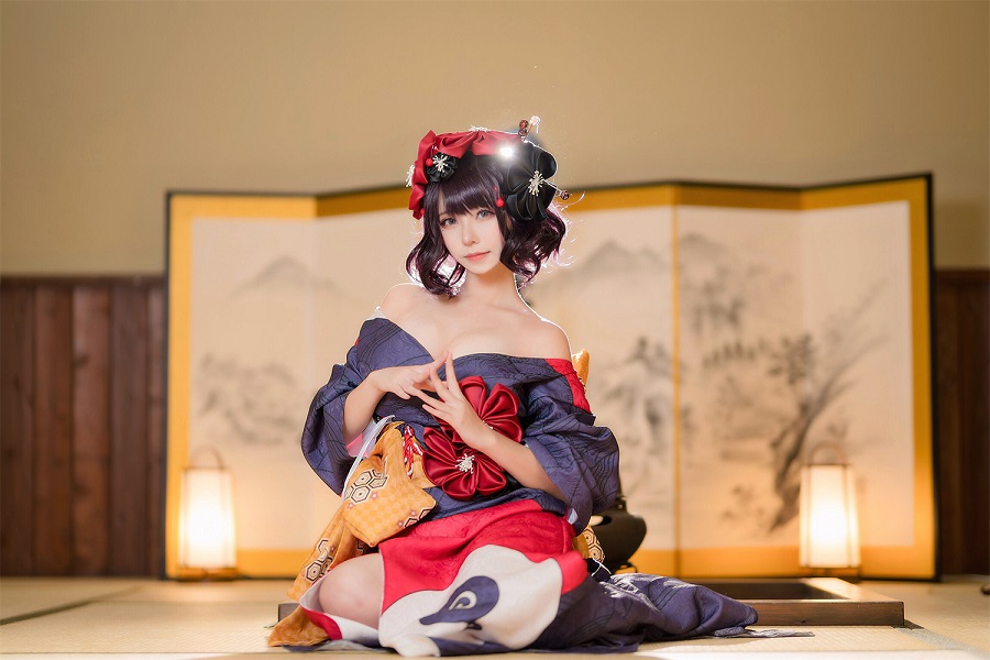 菌烨tako漫展现场的和服摄影技巧分享与美照赏析-清美唯艺