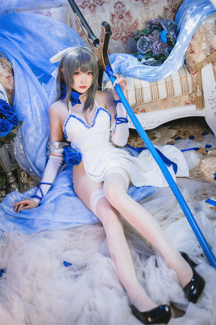 图片[4]-揭秘路易九世礼服COSPLAY，跟随瓜希酱探索其中的魅力！-清美唯艺
