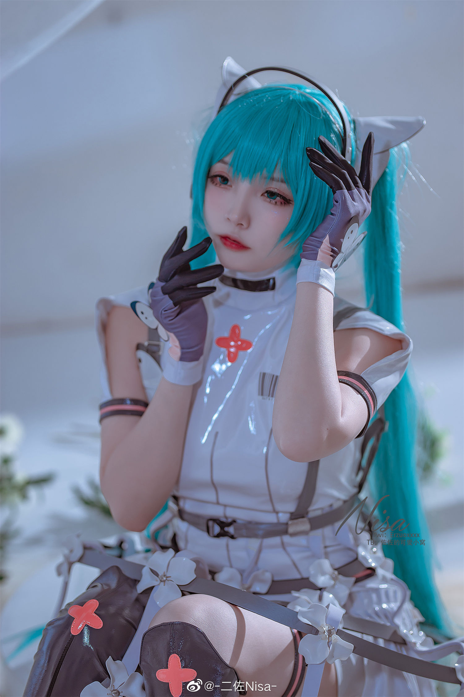 图片[4]-初音未来COS春风再现，Nisa重现玉藻前虚拟歌姬何时归来？-清美唯艺