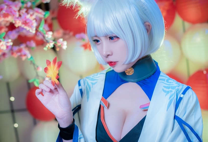 图片[2]-探寻碧蓝航线二佐 Nisa 的 128 套 Cosplay 图片包获取秘籍-清美唯艺