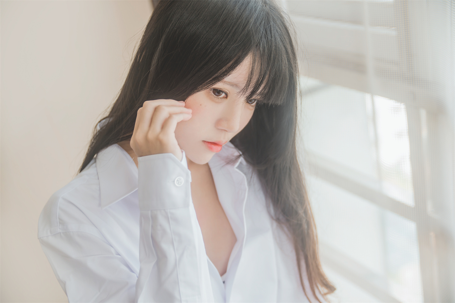 探索白衬衫双马尾女孩的桜桃喵风格服饰合集-清美唯艺